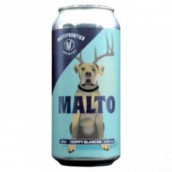 WhiteFrontier White Frontier - Malto - 5% - 44cl - Can - La Mise en Bière