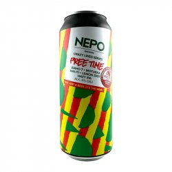 Nepo Brewing Crazy Lines Series: Free Time