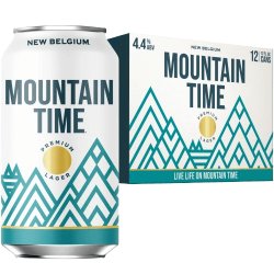 New Belgium Brewing Company Mountain Time Premium Lager