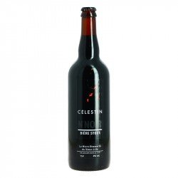 Bière N° NOIR Bière STOUT BIO par la Brasserie Célestin 75 cl - Calais Vins