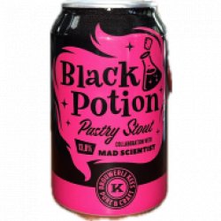 Kees X Mad Scientist - Black Potion Pastry Stout - Speciaalbierkoning