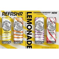 White Claw LEMONADE SELTZER 12PK 12 oz 12 pack 12 oz. Can - Petite Cellars