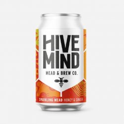 Hive Mind HONEY AND GINGER SPARKLING MEAD 3.4% 330ml Can - Stori Beer & Wine