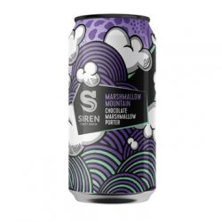 Siren Marshmallow Mountain Chocolate Marshmallow Porter 44Cl 5.1% - The Crú - The Beer Club