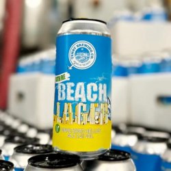 Tenby Brewing Co Beach Lager Gluten Free 3.4% 440ml can - Stori Beer & Wine