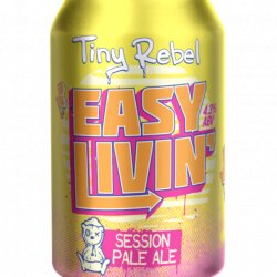 Tiny Rebel Easy Livin' Pale 4.3% abv 330ml can - Stori Beer & Wine