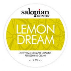 Salopian Brewery  Lemon Dream (50cl) - Chester Beer & Wine