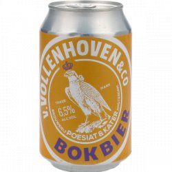 V. Vollenhoven & Co Bokbier Blik - Drankgigant.nl