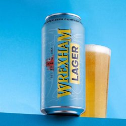 Wrexham Lager 4.0%ABV 440ml can - Stori Beer & Wine