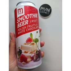 Maryensztadt Smoothie Beer Polish Fruits & White Chocolate 4,2% 0,5l - Pivní lednice