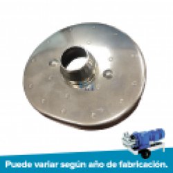 TAPA INOX TRASERA AGUJERO BOMBA MAXI 80 - Tienda INVIA