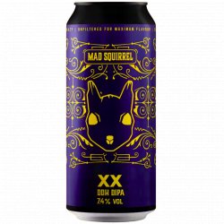 Mad Squirrel Brewery - XX DIPA - Left Field Beer