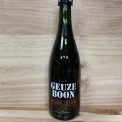 Oude Geuze Boon Black Label Second Edition 75cl (Batch#00401) BBD: 12042036 - Kay Gee’s Off Licence