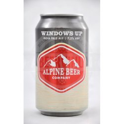 Alpine Beer Windows Up Lattina 35.5cl - AbeerVinum