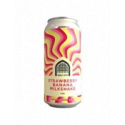 Vault City - Strawberry Banana Milkshake Sour 44 cl - Bieronomy