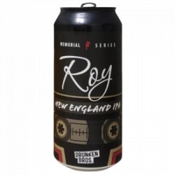 Roy (Memorial Series) Drunken Bros                                                                                                  New England IPA - OKasional Beer