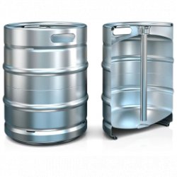 Barril 50L EUROKEG 408mm apilable con espadín - Todocerveza