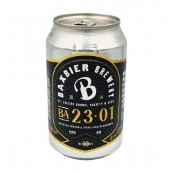 Baxbier BA 23.01  Bourbon BA Mexican Imperial Stout - Verdins Bierwinkel