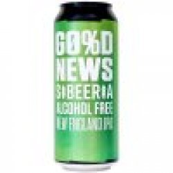 Sibeeria - Go%d - Good News: New England IPA 0,5l can 0,5% alk. - Beer Butik