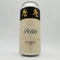 Reuben’s Petit Pre-Prohibition Lager Can - Bottleworks