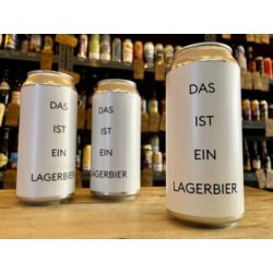 Up Front  Das Ist Ein Lagerbier - Wee Beer Shop