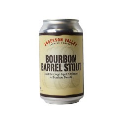 Anderson Valley Bourbon Barrel Stout Blik - Drankenhandel Leiden / Speciaalbierpakket.nl