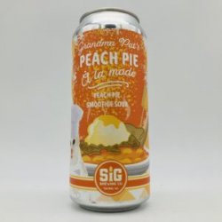 Sig Grandma Pat’s Peach Pie A La Mode Smoothie Can - Bottleworks