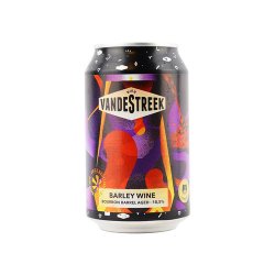 vandeStreek Bourbon Barrel Aged Barley Wine 2022 Blik - Drankenhandel Leiden / Speciaalbierpakket.nl