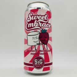 SiG Sweet Embrace Imperial Strawberry + Marshmallow Sour Can - Bottleworks