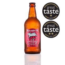 Saxbys Plum Cider (Sparkling) Case of 12 Bottles 3.4% ABV - Saxby’s Cider