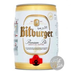 Bia Bitburger 4.8%  Bom 5 Lit - First Beer – Bia Nhập Khẩu Giá Sỉ