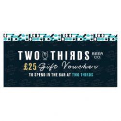 Two Thirds Bar Gift Voucher - Two Thirds Beer Co