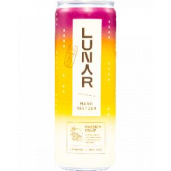 Lunar Hard Seltzer Passion Fruit Hard Seltzer - Half Time