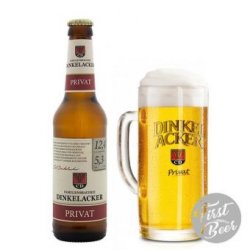 Bia Dinkelacker Privat Export 5.3% – Chai 330ml – Thùng 24 Chai - First Beer – Bia Nhập Khẩu Giá Sỉ