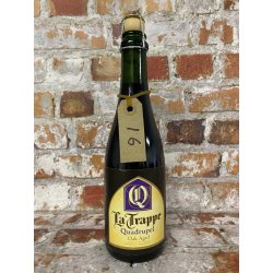 La Trappe Quadrupel — Oak Aged Batch 16 - Gerijptebieren.nl