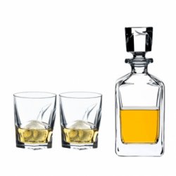 Riedel Whisky Set Louis (Botellon + 2 Vasos) - Sabremos Tomar