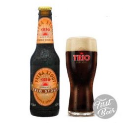 Bia Trio Extra Stout 7.2% – Chai 330ml – Thùng 24 Chai - First Beer – Bia Nhập Khẩu Giá Sỉ