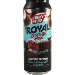 Funky Fluid Royal Cookie: Coconut Brownie