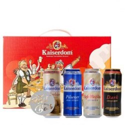 Hộp Quà Bia Kaiserdom – Lon 500ml – Thùng 8 Lon - First Beer – Bia Nhập Khẩu Giá Sỉ