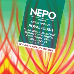 Nepomucen Crazy Lines 81: Royal Flush 500ml - Funky Fluid