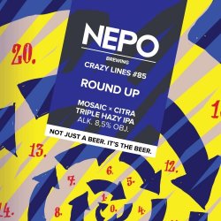 Nepomucen Crazy Lines 85: Round Up 500ml - Funky Fluid