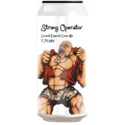 Double Vision Strong Operator Coconut Imperial Cream Ale 440ml - The Beer Cellar