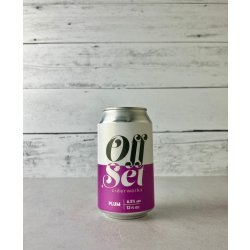 OffSet Ciderworks - Plum Cider (12 oz) - Press Then Press