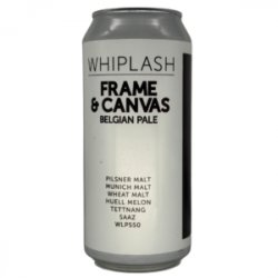 Whiplash Frame & Canvas