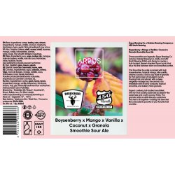 Ārpus Brewing Co. Ārpus X Drekker X 450 North Boysenberry X Mango X Vanilla X Coconut X Granola Smoothie Sour Ale