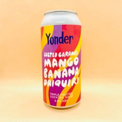 Yonder Brewing & Blending. Salted Caramel Mango Banana Daiquiri [Cocktail Sour] - Alpha Bottle Shop & Tap