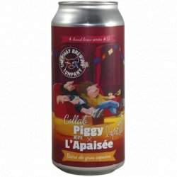 The Piggy Brewing Company -                                              Piggy X LApaisée - Just in Beer