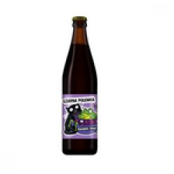 Browar Łańcut: Czarna Polewka- butelka 500 ml - Piwne Mosty - Stu Mostow