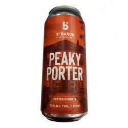 5e Baron - Peaky Porter - 473ml - La Bière à Boire