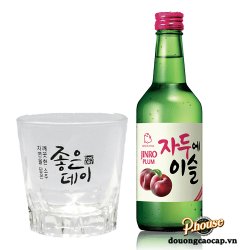 Rượu Jinro Soju Plum 13%  Chai 360ml  Thùng 20 Chai - PHouse – Đồ Uống Cao Cấp